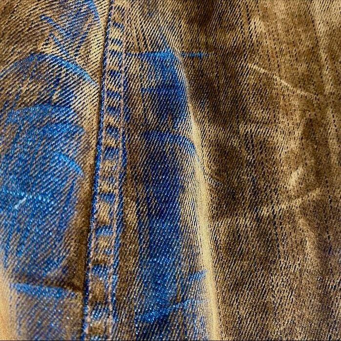 VELVET COATED DENIM