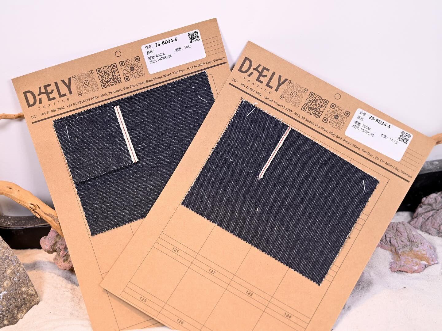 SELVEDGE DENIM ( VẢI CÓ SẴN )